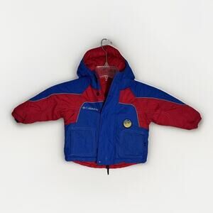 Columbia Boys 18mo Reversible Jacket Coat Dog-On-It